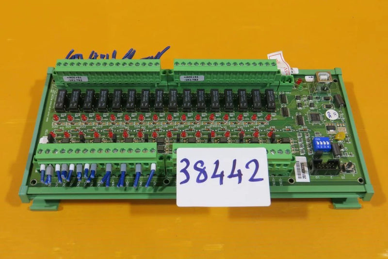 UPS 16 Photo Isolator Input/Relay Output Board DCI08060903 #38442 Model