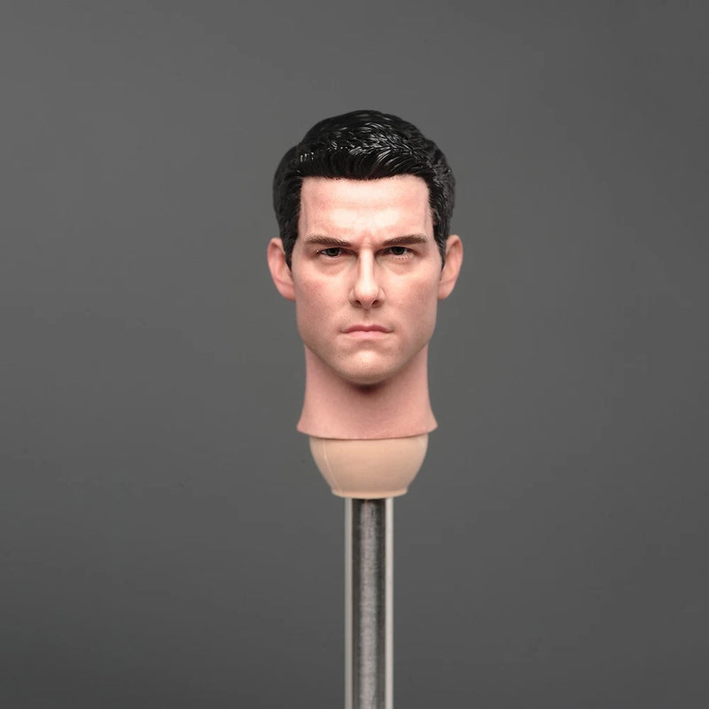 1/6 Male Soldier Calm Head Sculpt Carved Fit 12inch TBL Action Figure Body Model Model