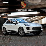 WELLY 1:24 Porsche Macan Turbo SUV Alloy Car Model Diecast Toy Vehicles Car Model