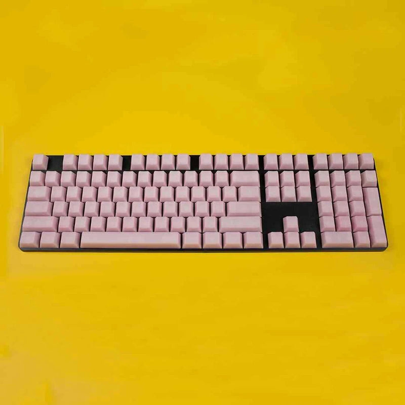 POM Jelly Strawberry Cream Keycaps (108 keycap set) | With 1.75u Shift Model
