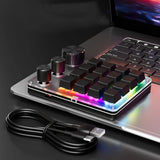 16 Key Custom Keypad Compact Programmable Macro Pad For Gaming Model