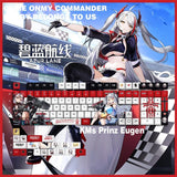 Azur Lane KMs Prinz Eugen Theme Keycaps 1 Set PBT For Cherry MX Keyboard Model