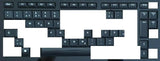 IN144 Replacement single key cap for keyboard Logitech diNovo Edge Model
