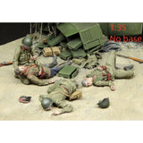 1/35 resin figure model kit WW II Soviet wounded soldiers unassembled Model