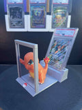 Charmander Promo PSA Graded Card Display Stand 151 Jealous Pokemon TCG BGS Cgc Model