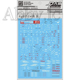 for RG 1/144 XXXG-00W0 Wing Zero EW Model D.L Water Slide Pre-cut Decal Stickers Model