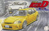 Fujimi 1/24 Model Car Kit Initial D Honda Civic Type R EK9 Daiki Ninomiya Ver. Model
