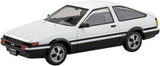 AOSHIMA 1/32 RAKUPLA SNAP KIT No.11-WB TOYOTA Sprinter Trueno (White Black) KIT Model