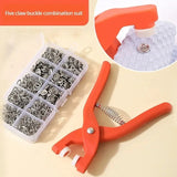 Snap Button Kit with Pliers 50PCS Metal Sewing Snaps for DIY Clothes Hats Crafts Model