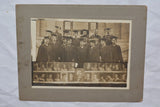 Class, School Graduation Photo W/Portraits on Bottom Mounted on Board Model