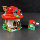 YOUFOY?Modular Mushroom House Model 1048 Pieces Building Kit Set for Collection Model