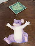 SIGNED Charming Tails Hanging Display Cardboard Sign Dean Griff Model