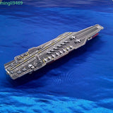 Gerald R.Ford-class USS JFK Aircraft Carrier Model Pre-assembled 1:2000 Magnetic Model