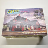 Atlas HO Scale 1:87 Passenger Station Kit Plastic Building MPN 706 Multicolor Model
