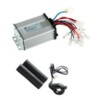 500W 24V Kit Motor Control Box w Reverse+Thumb Throttle f Electric Kart eATV DIY Model