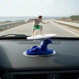 Surfing Figurine Movable Dashboard Decoration Unique Surfer Model
