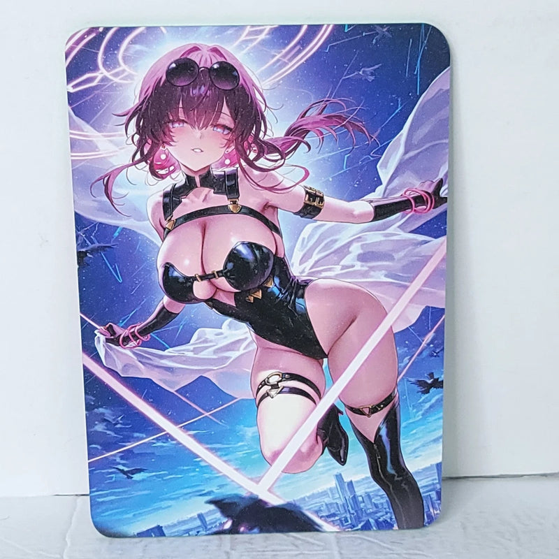 Kafka Double Sided Pool Premium Waifu Card Anime Girl Wall Art Oversize Board A5 Model