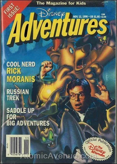 Disney Adventures #1 FN; Disney | Rick Moranis Photo Cover - w/Bag+Board Model