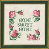 Permin counted cross stitch kit "Home sweet home", 20x20cm, DIY, 12-1653 Model