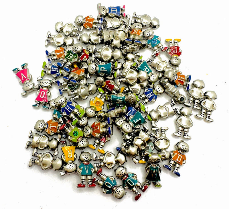 Lot 64 NOS Child Mini Charms Mom Kids Initials Birthstones Ganz (or Singles) Charms