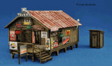 Blair Line LLC 1003 N Scale Sam's Roadhouse Kit Unassembled Wood Kit Model