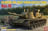DRAMI DM3550 1/35 German-US Joint Main Battle Tank Kpz.70 Model Kit Beta Version Model