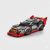 MOC Car Audi S1 e-tron quattro Race Car Building Block Model Kit Toy Gift 328Pcs Model