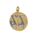 765006C01 New 100%  Authentic PANDORA Oversized Libra Zodiac Medallion Charm Charms