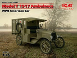 ICM 35661 WWI American Car Model T 1917 Ambulance 1/35 Model