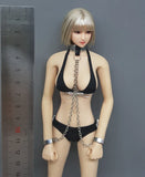 1/6 Scale Scene Accessories Model Neck Strap + Chain F 12" PH Body Doll Toys Model