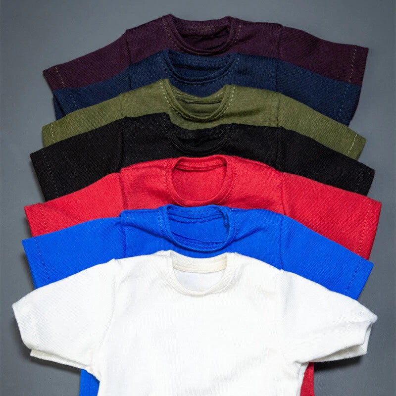 1/6 Scale Male Soldier loose-fitting T-shirt Model Fits 12" Strong Action Figure Model
