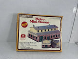 Life-like N Scale Metro Mini Storage Building Kit #7472 For Train Set Scenery Model