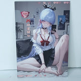 Ayaka SR-32 Waifu Card Anime Girl Matchmaker Wall Art Oversized Board A5 Model