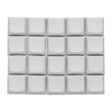 20Pcs PBT Keycap Set Mechanical Numeric Keypads for Keyboard, Light Gray Model