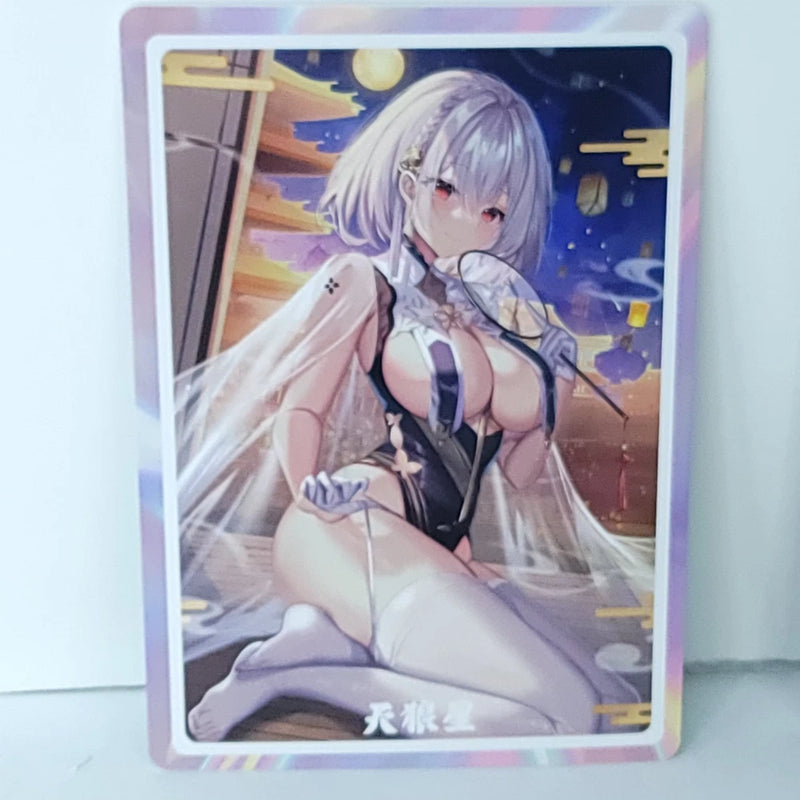 Sirius Stockings Premium Waifu Card Anime Wall Art Oversized Board A5 Model
