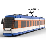 Modubrix Mocs Bricks Sets ST 14-2 Tram 1582 Pieces Building Toys Kits moc-56766 Model