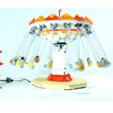 ZITIANYOUBUILD RC Swing Ride Carousel with Power Functions Motors Kits Toys Model