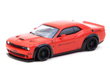 Tarmac 1/64 DODGE SRT Challenger HELLCAT Diecast Model Car -RED- Model