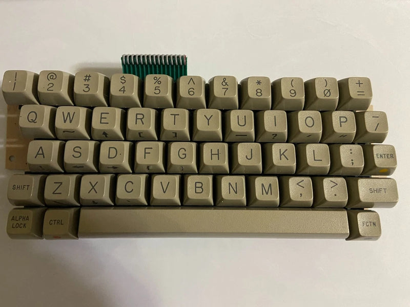 Texas Instruments TI 99/4a Tan Keycaps Model