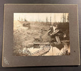 EARLY BOARD PHOTO LUMBER MILL VANCOUVER WASHINGTON MURRAY CREEK Model