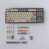 Canvas Color Keycap XDA Height PBT Sublimatio 134 Keycaps for Cherry MX Keyboard Model