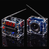 Radio diy kit FM digital radio Electronic diy soldering kit Model