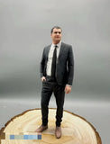 1/18 Miniatures Standing Suit Man Scene Props Figures Model For Cars Vehicles Model