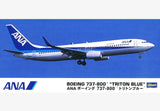 Hasegawa 10737 1/200 ANA Boeing 737-800 `Triton Blue Model Kit Model