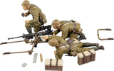 PIT-ROAD 1/35 Japan Army Type 92 Heavy Machine Gun Plastic Model Kit with 3 Gunn Model