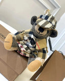 Designer Thomas Bear Bag Charm Detective Teddy Bear Keyring Keychain Cute Gift Charms