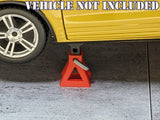 1/24 Scale Axle Jack Stands - For garage/repair workshop diorama (set of 4) Model