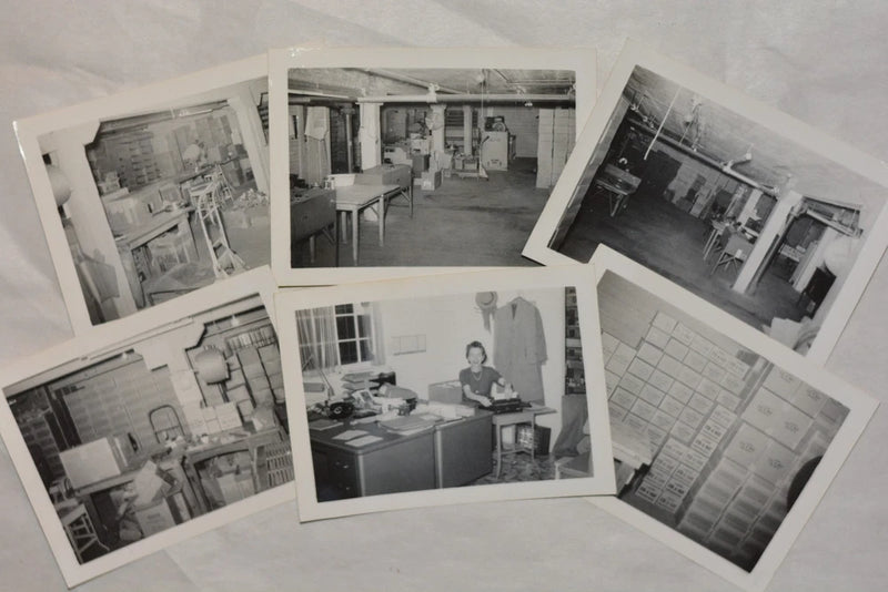 LOT (6) STO-A-WAY Company Office & Inventory Photos Iron Rests, Board Holder Model
