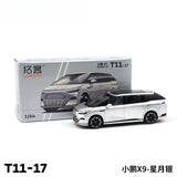 Xcartoys 1:64 XPENG X9 Diecast Model Car Quick delivery Model