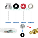 Dental O-Ring Caps Kit Overdenture Retention Cap Ball Locator Abutment Fits Oss Model